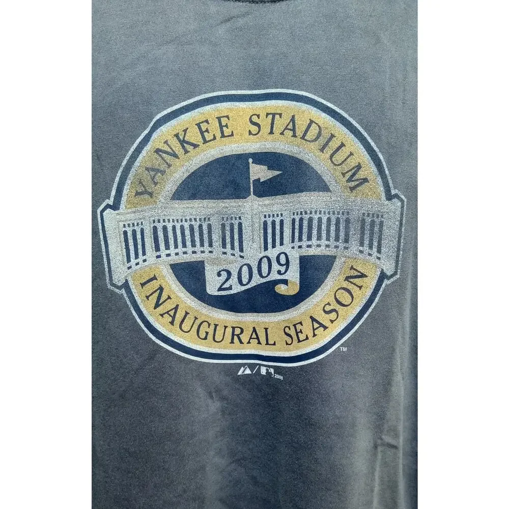 Y2K New York Yankees 2009 Stadium Inaugural Season Shirt Men's 2XL
